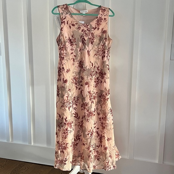 Coldwater Creek Dresses & Skirts - Coldwater Creek Cotton & Silk Floral Print Dress